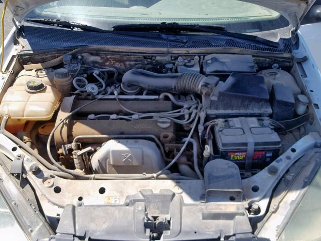 1FAFP36361W344722 - 2001 FORD FOCUS WHITE photo 7