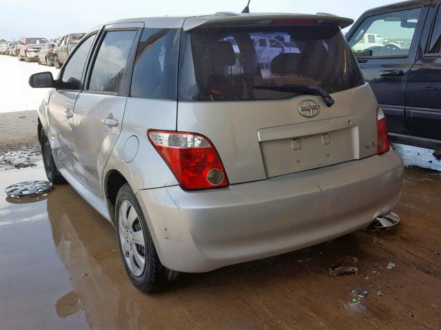 JTKKT624260167741 - 2006 TOYOTA SCION XA SILVER photo 3