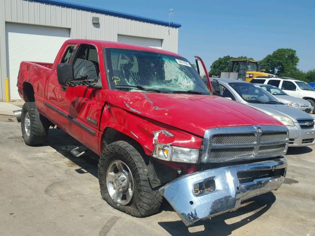 1B7KF23691J291032 - 2001 DODGE RAM 2500 RED photo 1