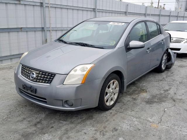 3N1AB61E98L680882 - 2008 NISSAN SENTRA 2.0 GRAY photo 2