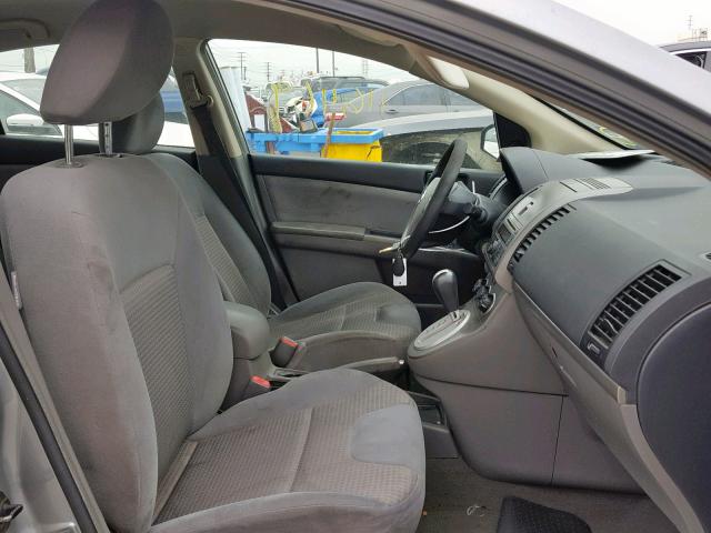 3N1AB61E98L680882 - 2008 NISSAN SENTRA 2.0 GRAY photo 5