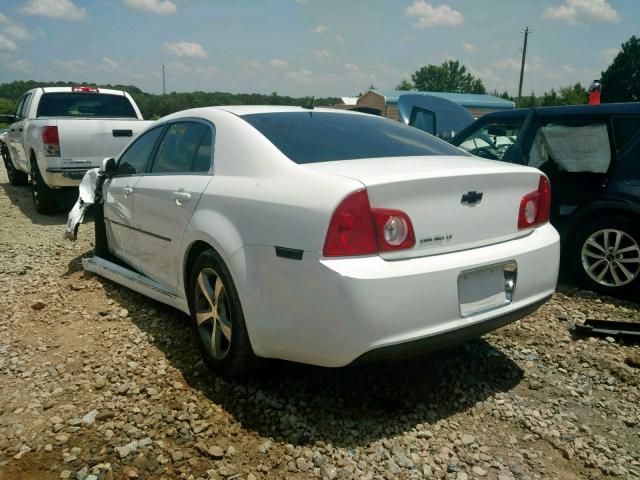 1G1ZC5E1XBF297882 - 2011 CHEVROLET MALIBU 1LT 白色 照片 3