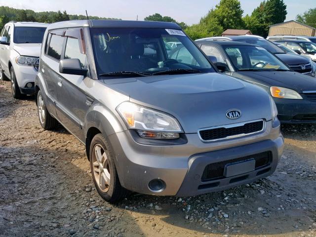 KNDJT2A22A7179173 - 2010 KIA SOUL + GRAY photo 1