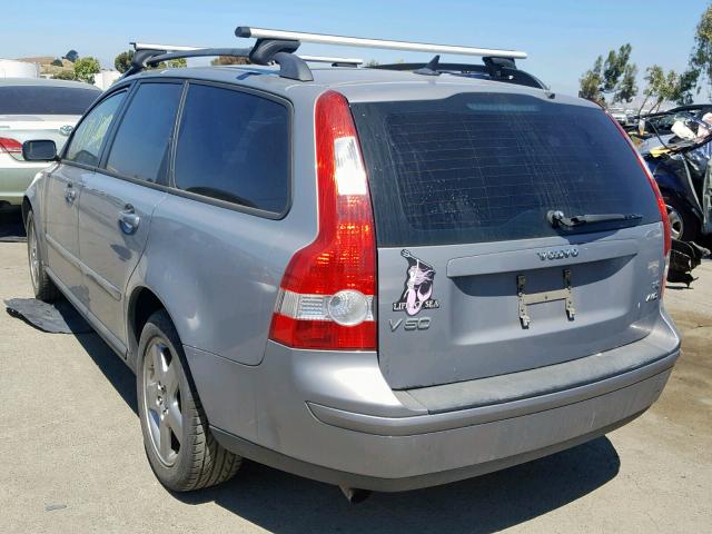 YV1MJ682X52077925 - 2005 VOLVO V50 T5 GRAY photo 3