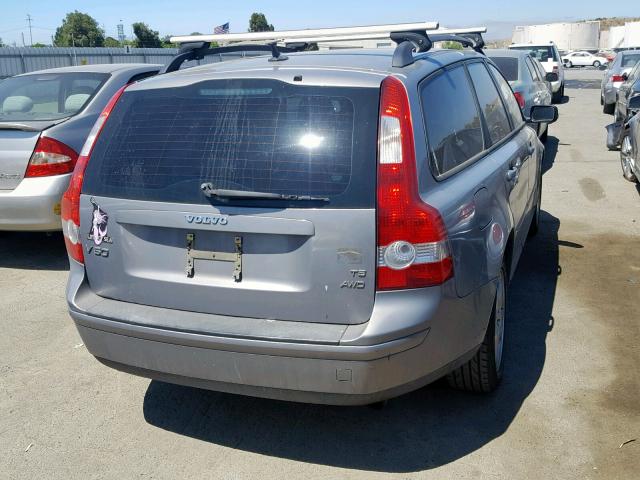 YV1MJ682X52077925 - 2005 VOLVO V50 T5 GRAY photo 4