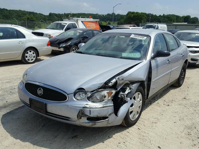 2G4WC582761228171 - 2006 BUICK LACROSSE C SILVER photo 2