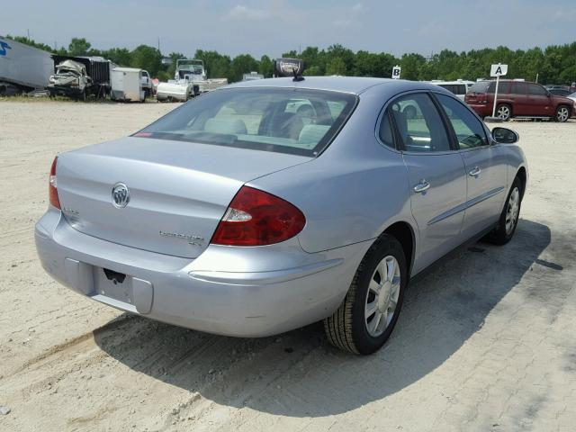 2G4WC582761228171 - 2006 BUICK LACROSSE C SILVER photo 4