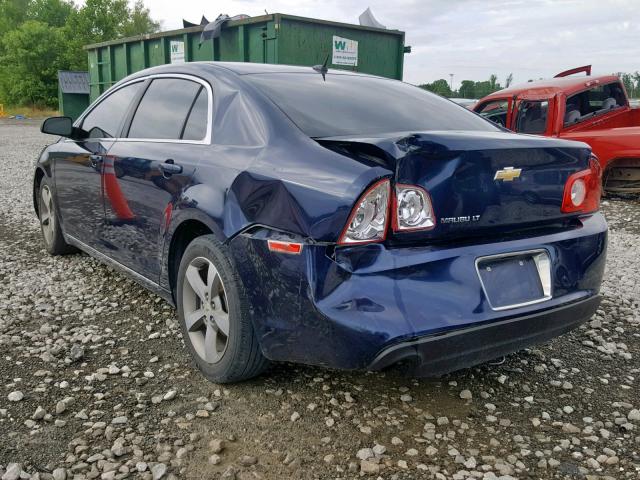 1G1ZC5E12BF386488 - 2011 CHEVROLET MALIBU 1LT 蓝色 照片 3