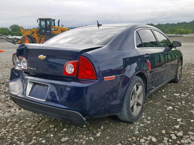 1G1ZC5E12BF386488 - 2011 CHEVROLET MALIBU 1LT 蓝色 照片 4