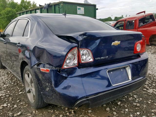1G1ZC5E12BF386488 - 2011 CHEVROLET MALIBU 1LT 蓝色 照片 9