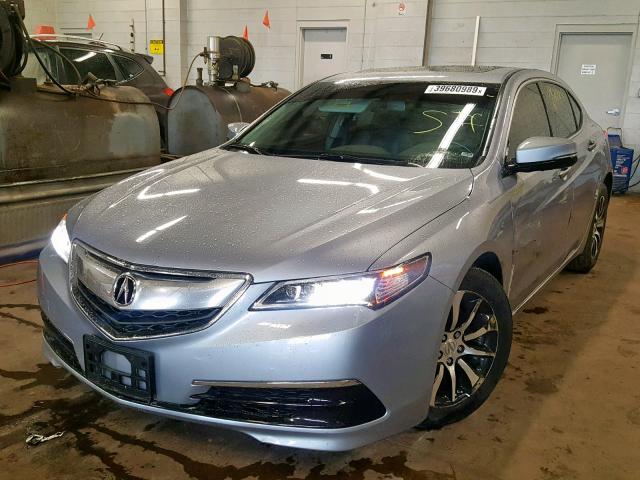 19UUB1F31FA028364 - 2015 ACURA TLX GRAY photo 2