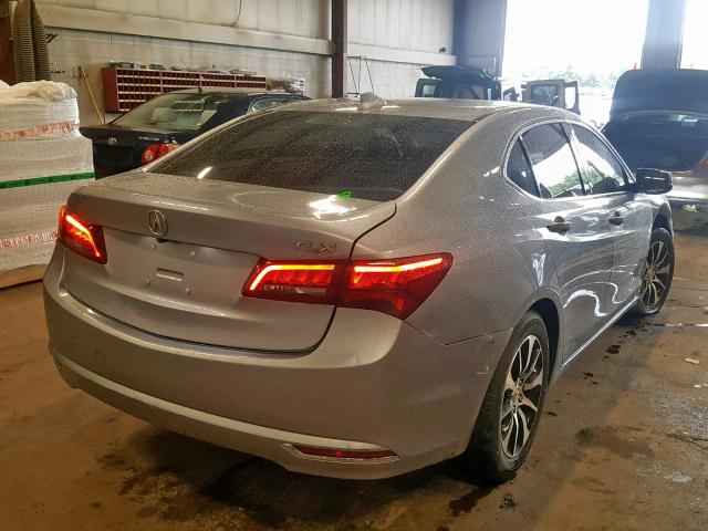 19UUB1F31FA028364 - 2015 ACURA TLX GRAY photo 4