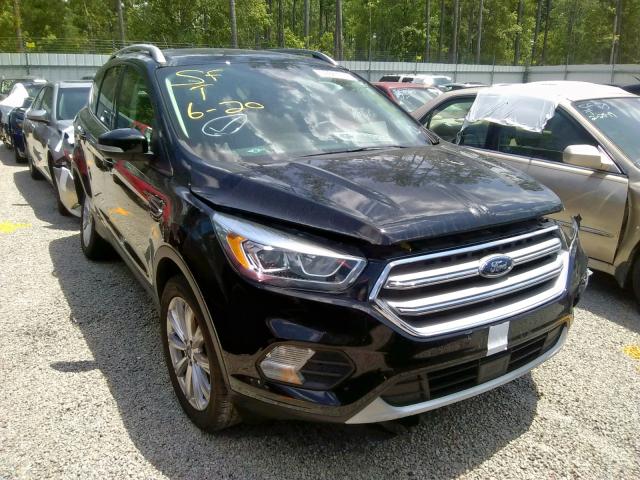 1FMCU9J95HUA49472 - 2017 FORD ESCAPE TIT BLACK photo 1