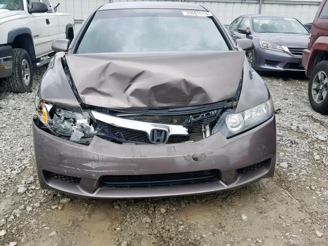 19XFA1F65AE019564 - 2010 HONDA CIVIC LX-S  фото 9