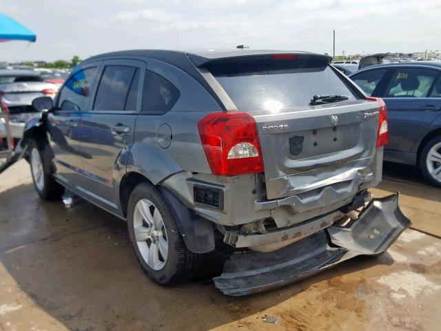 1C3CDWDA9CD531769 - 2012 DODGE CALIBER SX GRAY photo 3