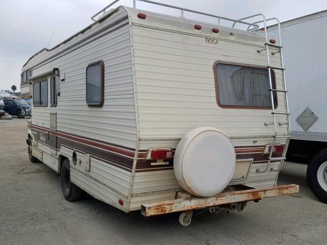 1FDKE30L2GHB96665 - 1986 FORD COACHMAN TAN photo 3