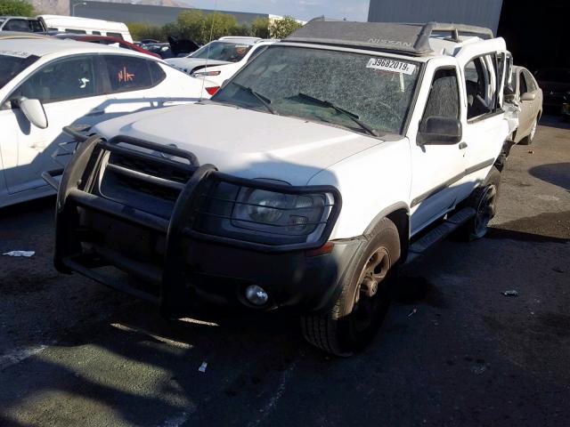 5N1ED28T74C627864 - 2004 NISSAN XTERRA XE WHITE photo 2