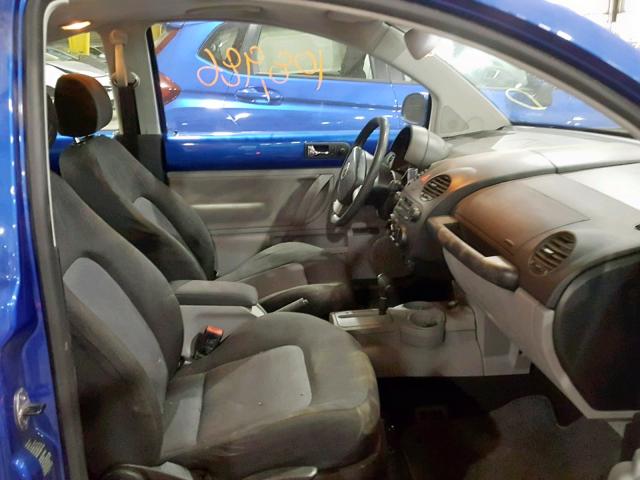 3VWCK31C94M407137 - 2004 VOLKSWAGEN NEW BEETLE ლურჯი ფოტო 5