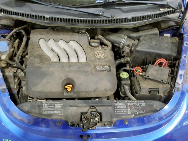 3VWCK31C94M407137 - 2004 VOLKSWAGEN NEW BEETLE ლურჯი ფოტო 7