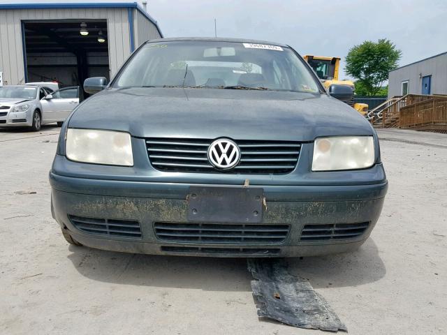 3VWRK69M63M106901 - 2003 VOLKSWAGEN JETTA GL GREEN photo 9