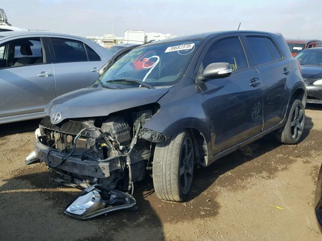 JTKKU10448J014374 - 2008 SCION XD GRAY photo 2