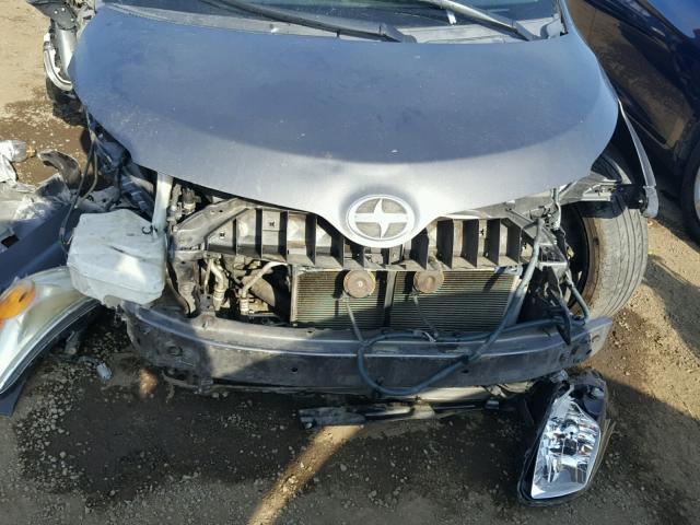 JTKKU10448J014374 - 2008 SCION XD GRAY photo 7