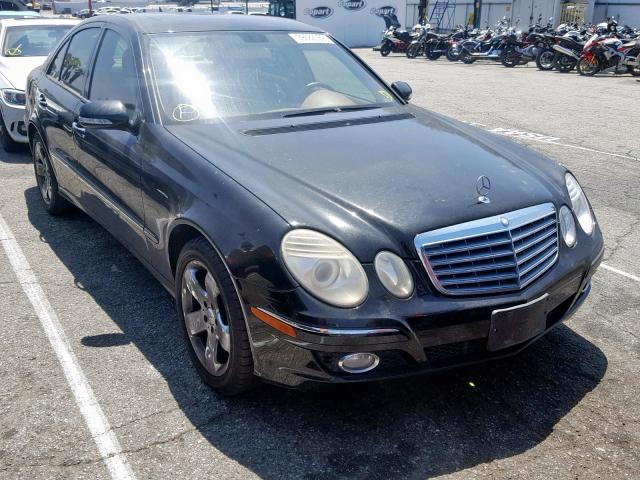 WDBUF56XX7B006323 - 2007 MERCEDES-BENZ E 350 BLACK photo 1