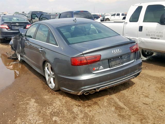 WAUFFAFC9HN134114 - 2017 AUDI S6 PREMIUM GRAY photo 3