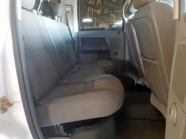 1D7KS28A07J606744 - 2007 DODGE RAM 2500 S თეთრი ფოტო 6