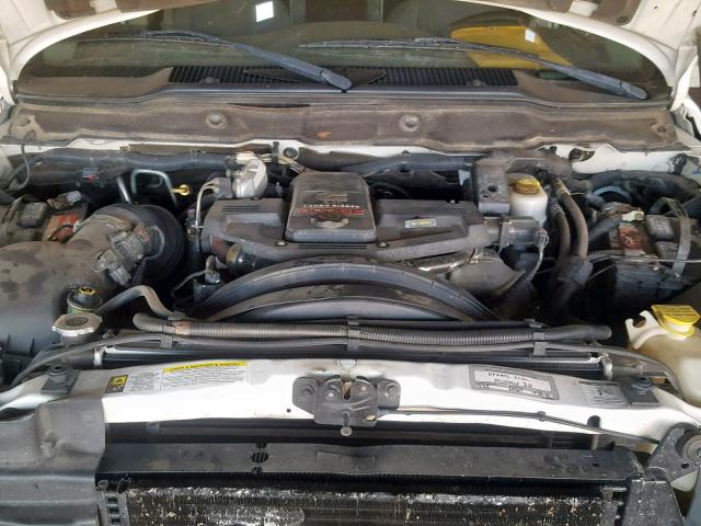 1D7KS28A07J606744 - 2007 DODGE RAM 2500 S თეთრი ფოტო 7