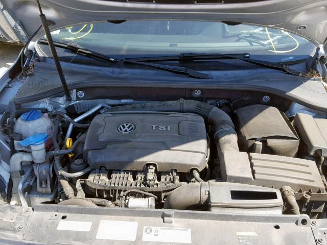 1VWAT7A32FC002978 - 2015 VOLKSWAGEN PASSAT S SILVER photo 7