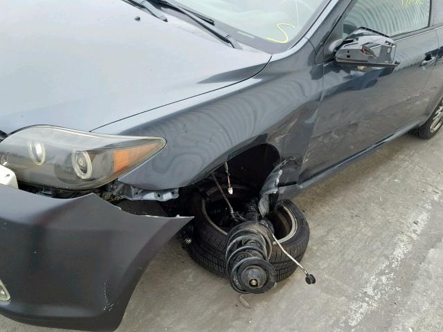 JTKDE177X60124824 - 2006 TOYOTA SCION TC ნაცრისფერი ფოტო 9