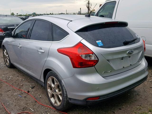 1FADP3N22DL379117 - 2013 FORD FOCUS TITA SILVER photo 3