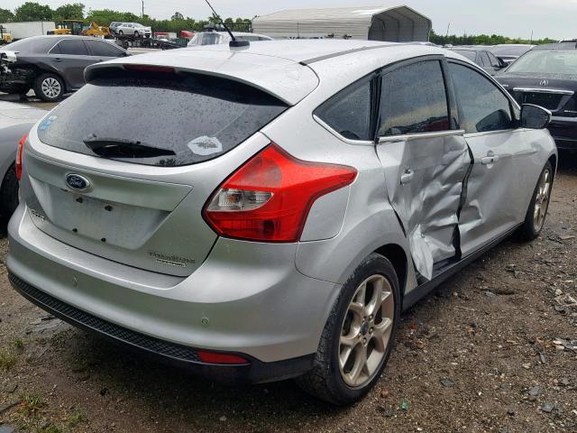 1FADP3N22DL379117 - 2013 FORD FOCUS TITA SILVER photo 4