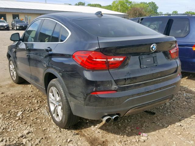 5UXXW3C59G0R23088 - 2016 BMW X4 XDRIVE2 BLACK photo 3