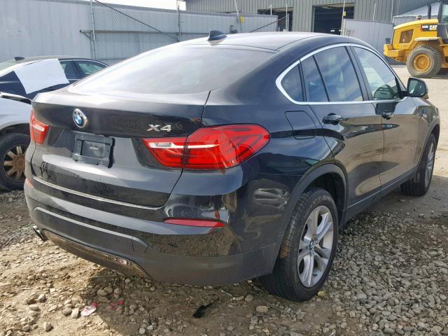 5UXXW3C59G0R23088 - 2016 BMW X4 XDRIVE2 BLACK photo 4
