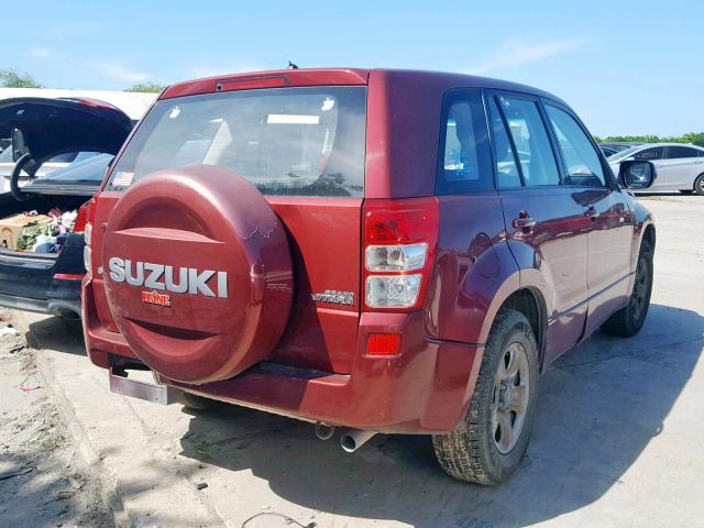 JS3TE941174200959 - 2007 SUZUKI GRAND VITA MAROON photo 4