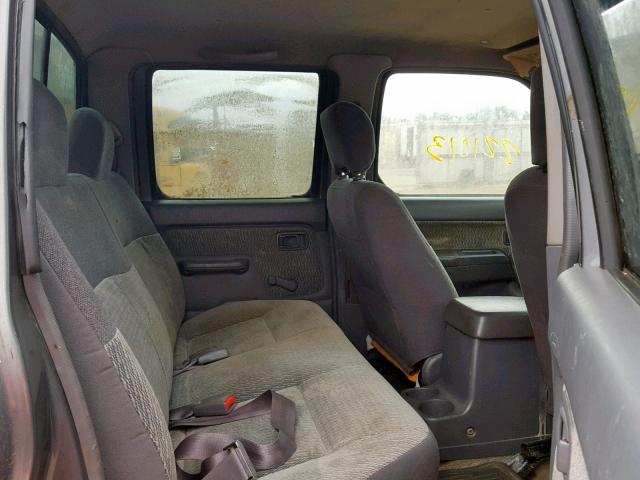 1N6ED27TXYC421270 - 2000 NISSAN FRONTIER C GRAY photo 6