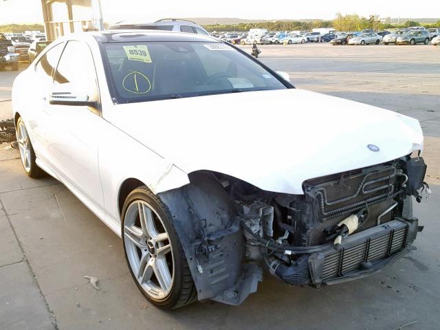 WDDGJ4HB8DG069191 - 2013 MERCEDES-BENZ C 250 WHITE photo 1