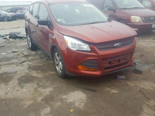 1FMCU0F7XFUC57217 - 2015 FORD ESCAPE S RED photo 1