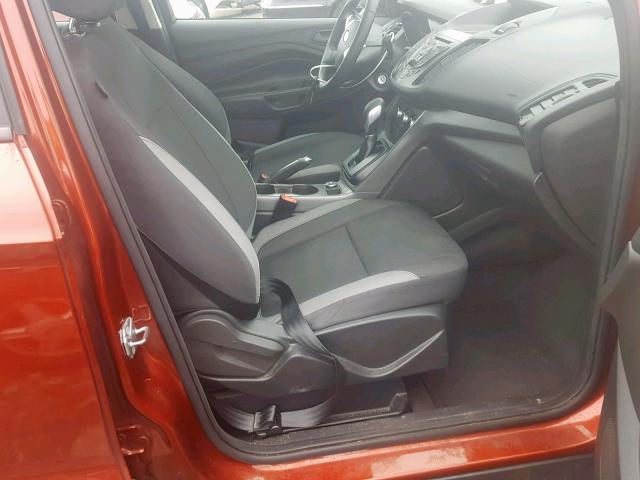 1FMCU0F7XFUC57217 - 2015 FORD ESCAPE S RED photo 5