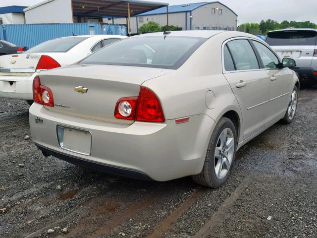 1G1ZC5EB3AF208354 - 2010 CHEVROLET MALIBU 1LT 棕色 照片 4