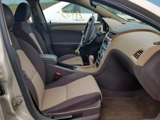 1G1ZC5EB3AF208354 - 2010 CHEVROLET MALIBU 1LT 棕色 照片 5