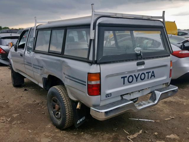 JT4VN13D2M5067798 - 1991 TOYOTA PICKUP 1/2 SILVER photo 3