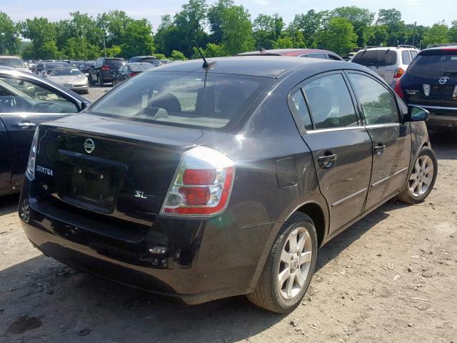 3N1AB61E98L607348 - 2008 NISSAN SENTRA 2.0 BLACK photo 4