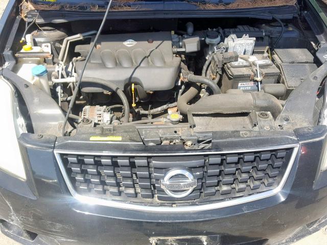 3N1AB61E98L607348 - 2008 NISSAN SENTRA 2.0 BLACK photo 7