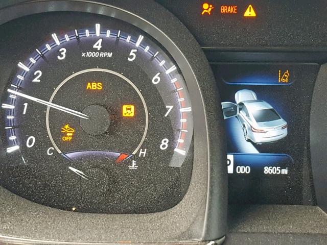 4T1BK1EB5JU285058 - 2018 TOYOTA AVALON XLE SILVER photo 8