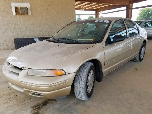 1B3EJ46C6YN213353 - 2000 DODGE STRATUS SE GOLD photo 2