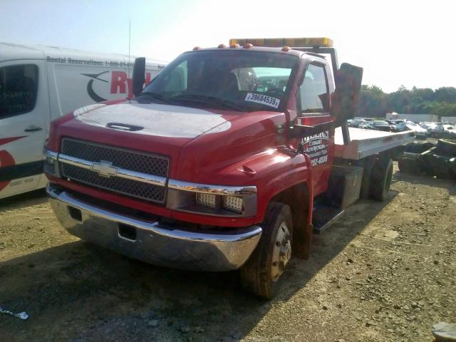 1GBC4E1163F504824 - 2003 CHEVROLET C4500 C4C0 RED photo 2