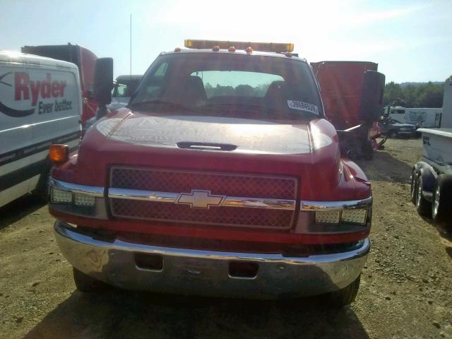 1GBC4E1163F504824 - 2003 CHEVROLET C4500 C4C0 RED photo 9